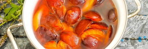 компот из груш и слив на зиму