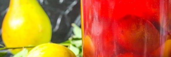 компот из груш и слив на зиму