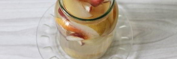 компот из груш и яблок на зиму