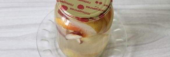 компот из груш и яблок на зиму