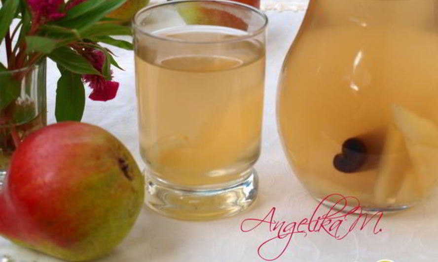 Рецепт компота из груш с корицей