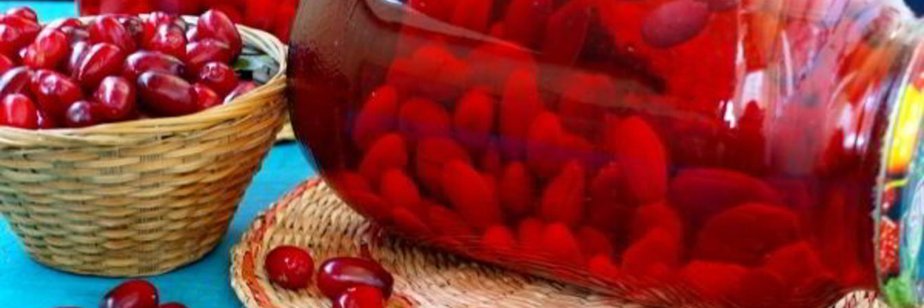 Компот из кизила на зиму