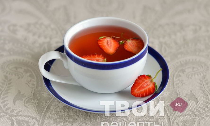 Рецепт компота из клубники