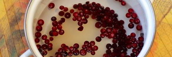 компот из клюквы