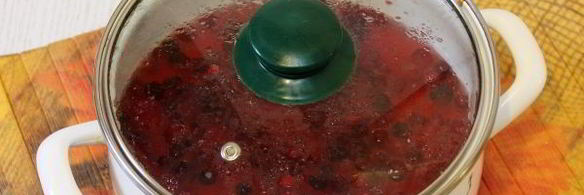 компот из клюквы