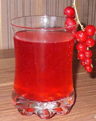Компот из красной смородины