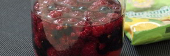 компот из малины и смородины