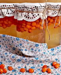 Компот из облепихи на зиму