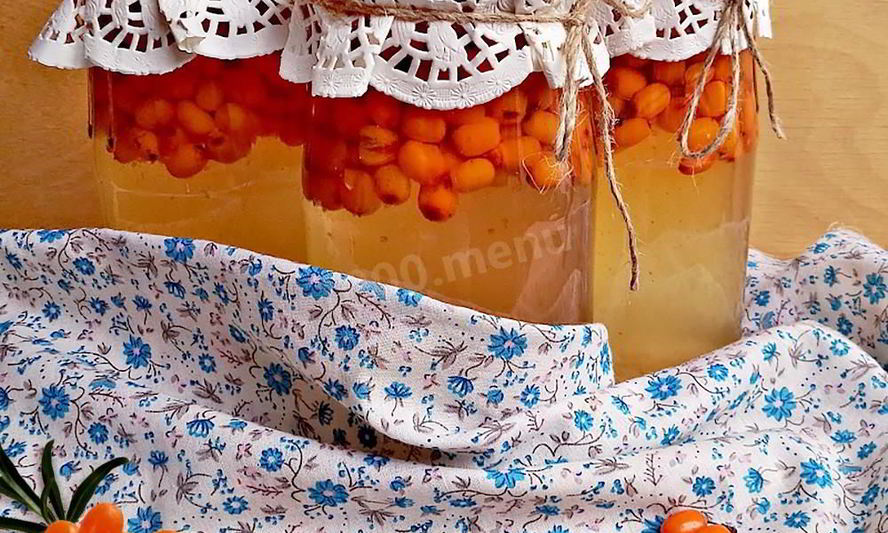 Рецепт компота из облепихи на зиму