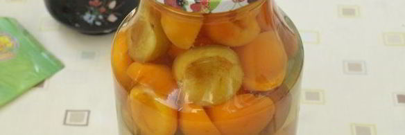 компот из сливы и абрикоса на зиму