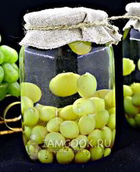 Компот из винограда на зиму