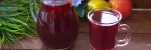 компот из вишни и яблок