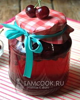 Компот из вишни на зиму без стерилизации