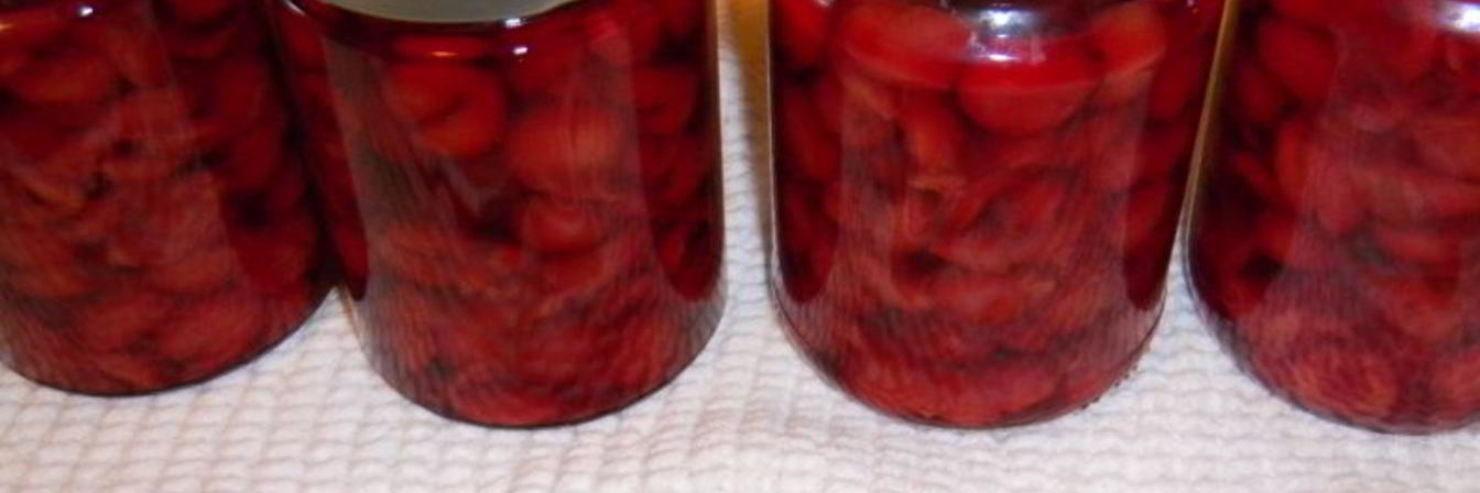 Компот из вишни на зиму