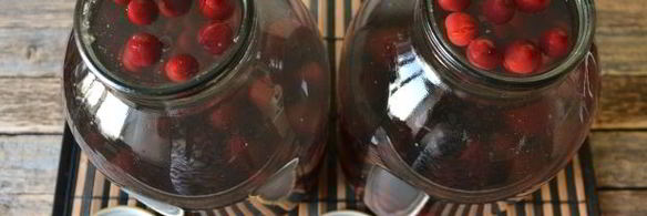 компот из вишни