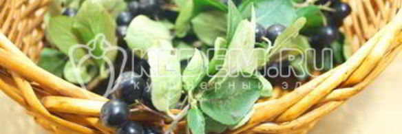 компот из яблок и черноплодной рябины