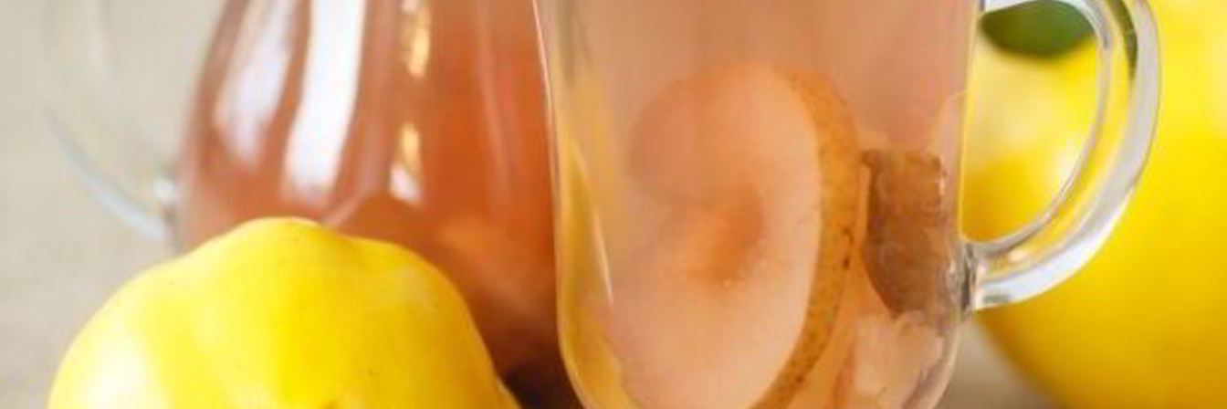 Компот из яблок и груш с лимонным соком