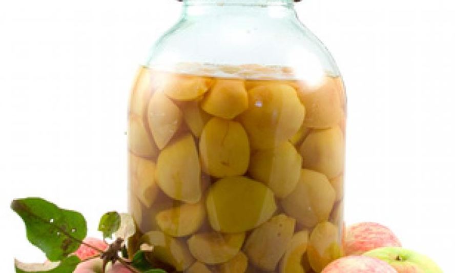 Рецепт компота из яблок