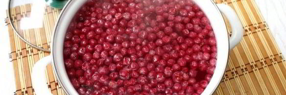 компот из замороженной красной смородины