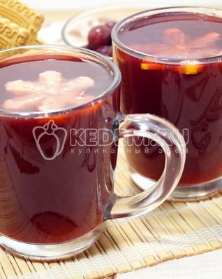 Компот из замороженной вишни