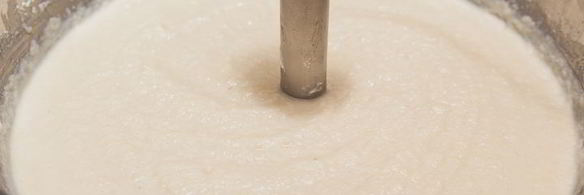 миндальный крем с вишневым компотом