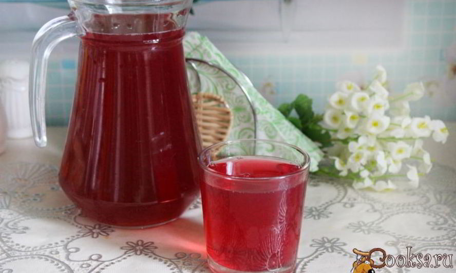 Рецепт смородинового компота с корицей