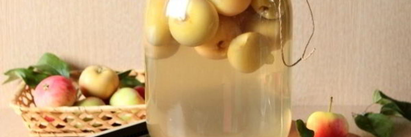 Яблочный компот на зиму