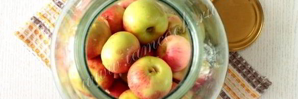 яблочный компот на зиму
