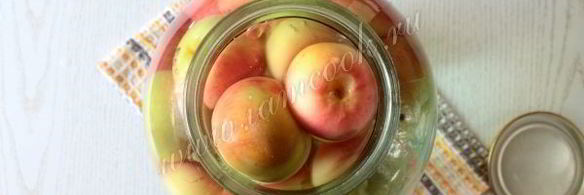 яблочный компот на зиму