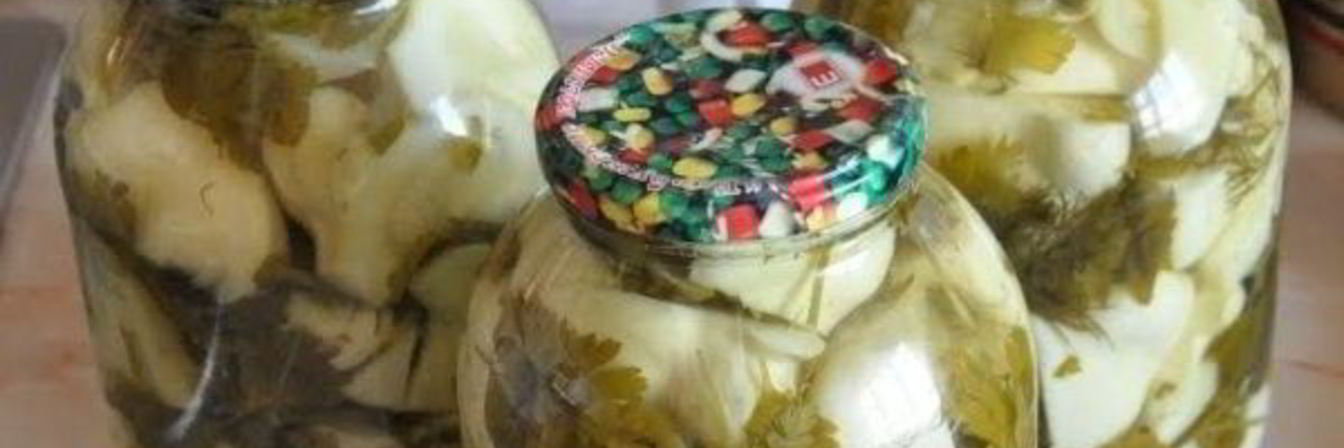 Консервированные патиссоны без уксуса