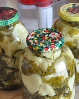 Консервированные патиссоны без уксуса