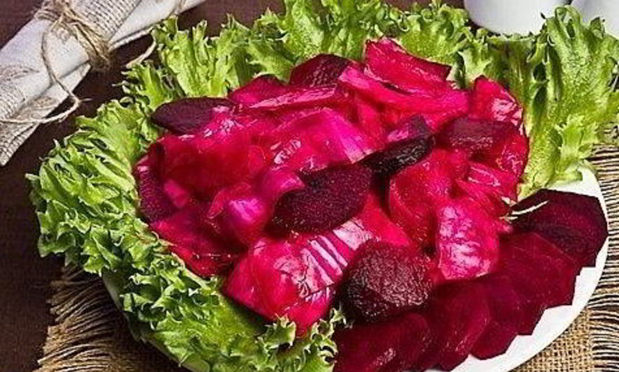 Рецепт квашеной капусты со свеклой