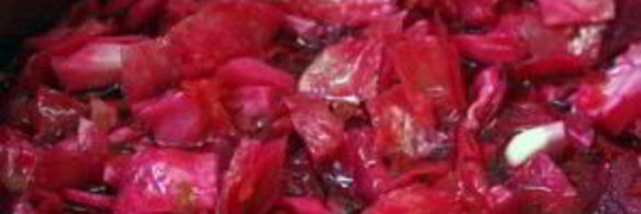 квашеная капуста со свеклой