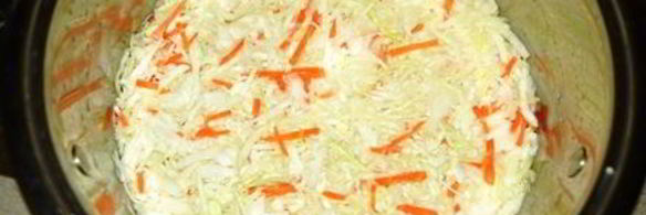 квашеная капуста, сухой посол