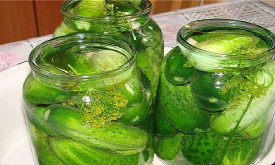 Рецепт квашеных огурцов на зиму