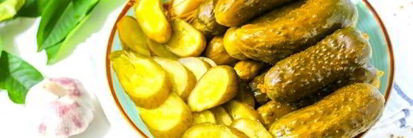 квашеные огурцы с горчицей