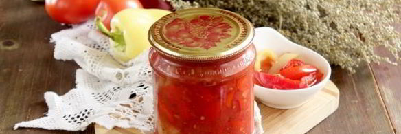 лечо из перца и помидоров