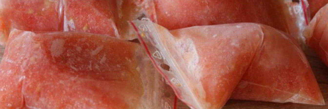 Ленивая заготовка из помидоров на зиму