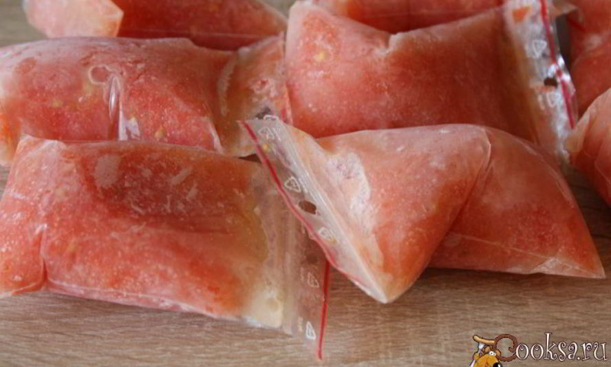 Рецепт ленивой заготовки из помидоров на зиму