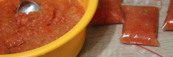 ленивая заготовка из помидоров на зиму