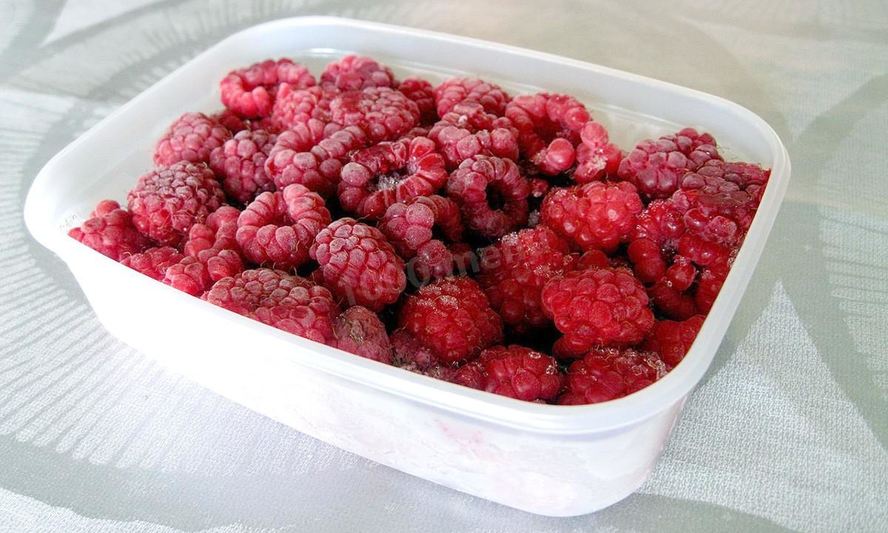 Рецепт малины замороженной на зиму