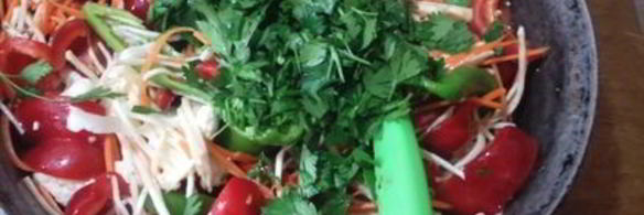 баклажаны маринованные с цветной капустой и гогошарами