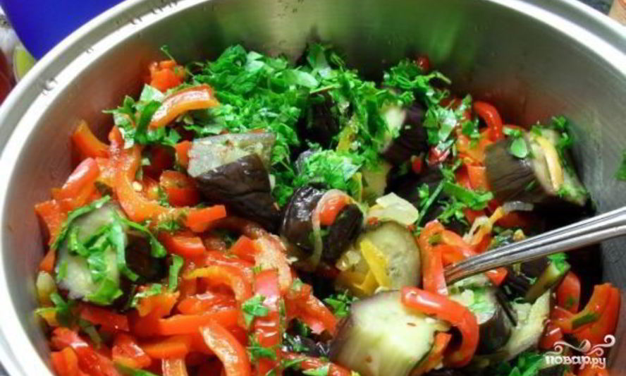 Рецепт баклажанов по-грузински маринованные