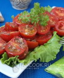 Быстрые маринованные помидоры