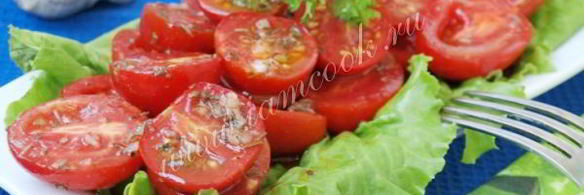 быстрые маринованные помидоры