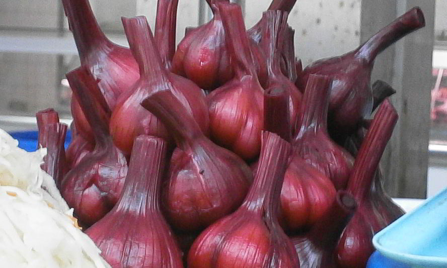 Рецепт чеснока маринованного со свеклой