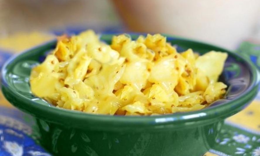 Рецепт капусты маринованной с куркумой