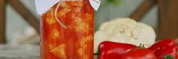 капуста, маринованная в томатном соке