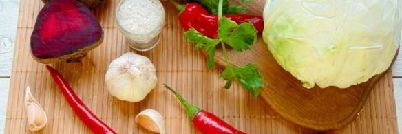 капуста по-грузински со свеклой