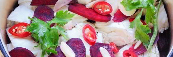 капуста по-грузински со свеклой